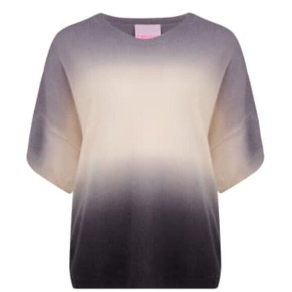 Crush Cashmere Short Sleeve Sweater - XS - Picture 1 of 6